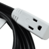 Female cord end to fit 30mm openings, 15' cord, white ends