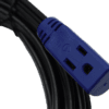 Female cord end to fit 30mm openings, 25' cord, blue ends