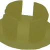 Hole plug, 1/2" diameter, 43/64" head diameter, natural nylon, bag of (250) - Image 3